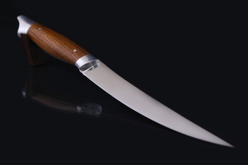 Филейный нож серии "Рататуй" 95х18. Рукоять дуб.