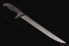 Филейный нож серии "Professional" 95х18, серая микарта.